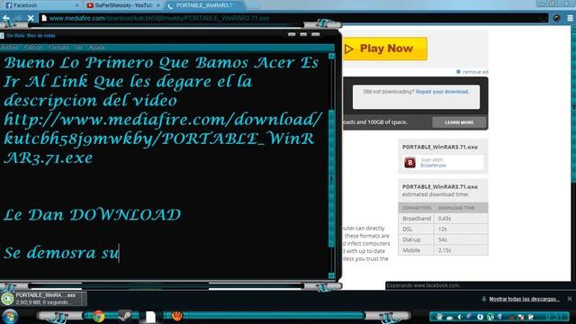 Como Descargar WinRar.Rar PORTABLE (MEDIAFIRE) смотреть онлайн