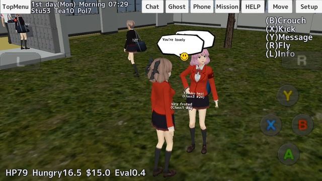 School Girls Simulator как получить повязку. смотреть онлайн