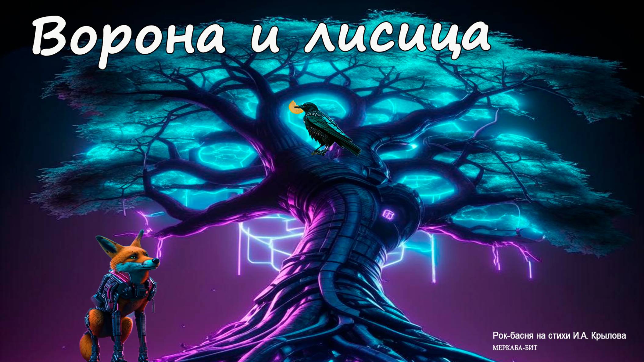 Ворона и лисица