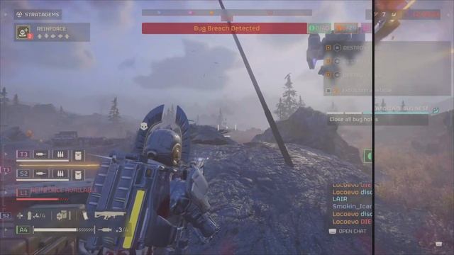 AUF Helldivers 2 - Democracy Thrower смотреть онлайн