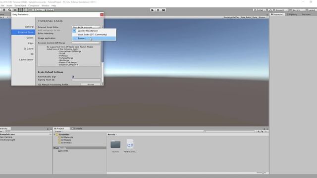 Standardmäßig Visual Studio statt Monodevelop bei Unity смотреть онлайн