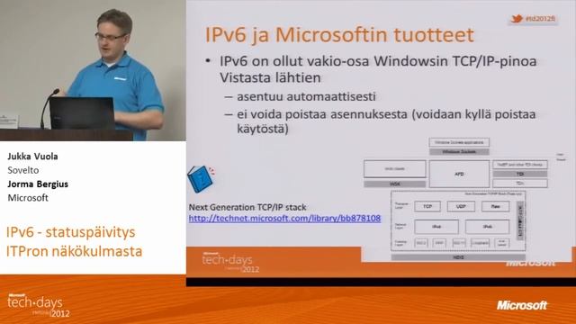 IPv6 statuspäivitys ITPron näkökulmasta смотреть онлайн