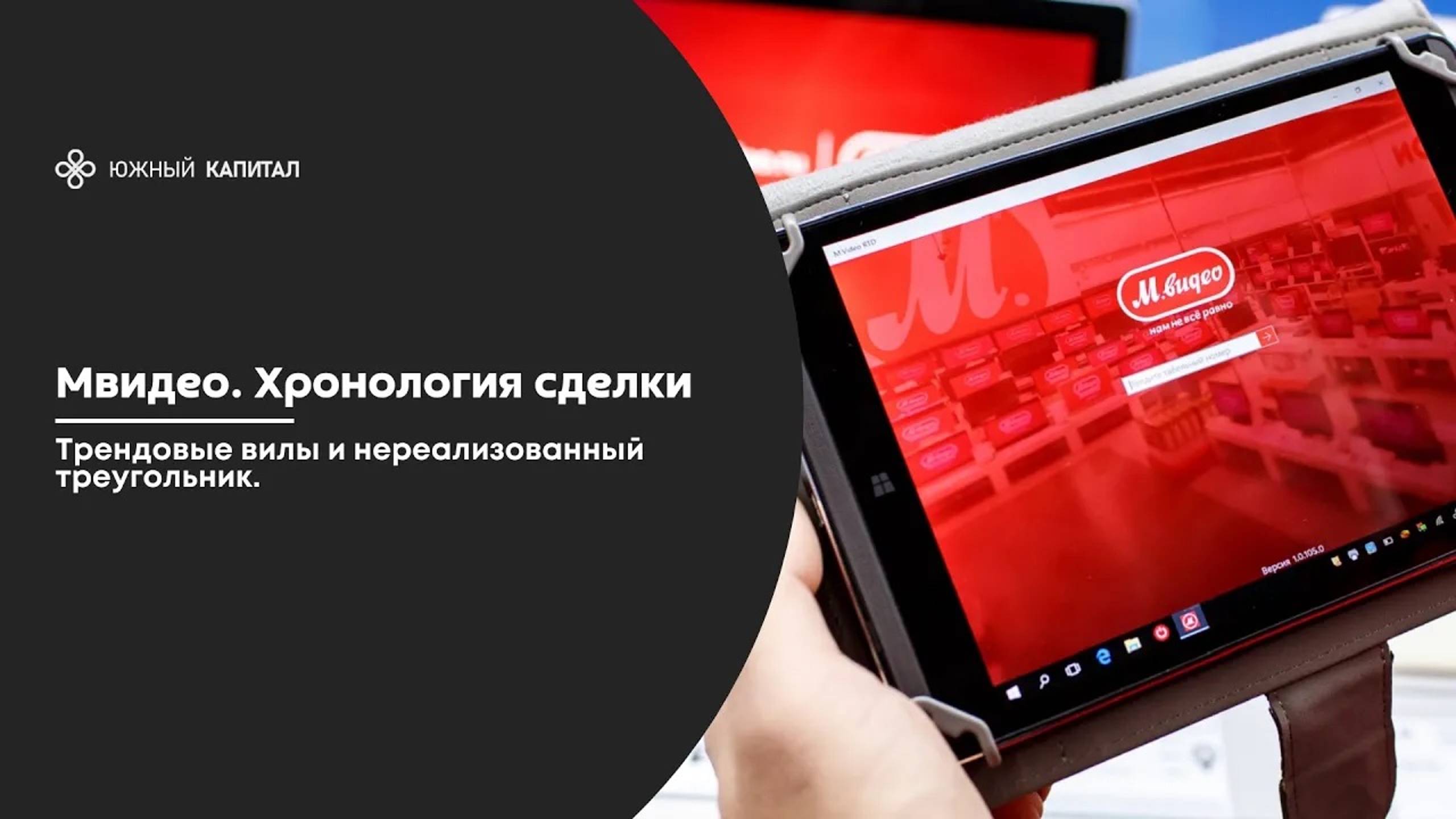 МВидео. Хронология сделки. Трендовые вилы и нереализованный треугольник смотреть онлайн