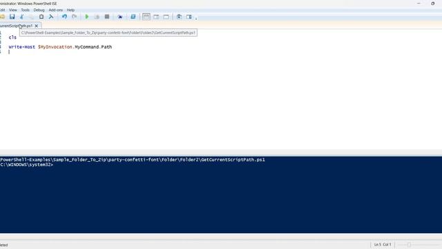 PowerShell - Get Script Path | How to get current PowerShell script path смотреть онлайн