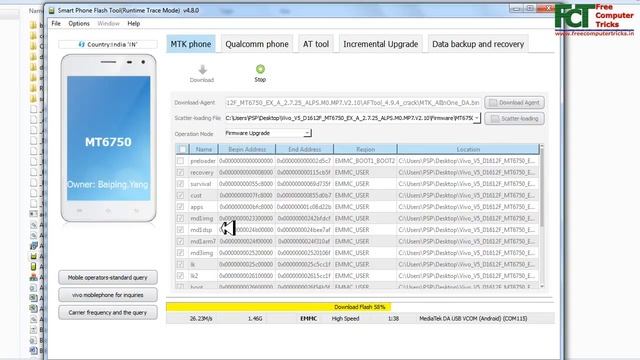 How To Flash Vivo V5 Using SP Flash Tool смотреть онлайн