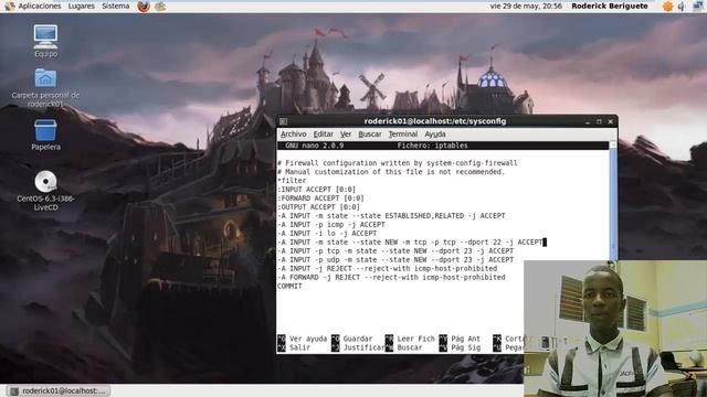 Practica 5 instalacion y configuracion de SSH Server en Centos 6 3 смотреть онлайн