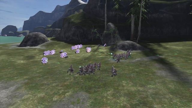 Halo 3 AI Battle - Jackals vs Grunts смотреть онлайн
