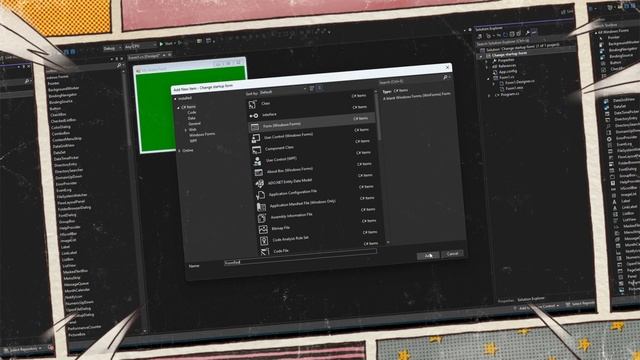 Change Startup form in C# Windows Application смотреть онлайн
