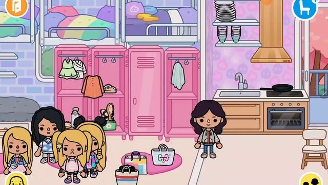 3 часть. МОДНАЯ ШКОЛА. Тока-Бока. Машка Милашка. 💯😁 смотреть онлайн