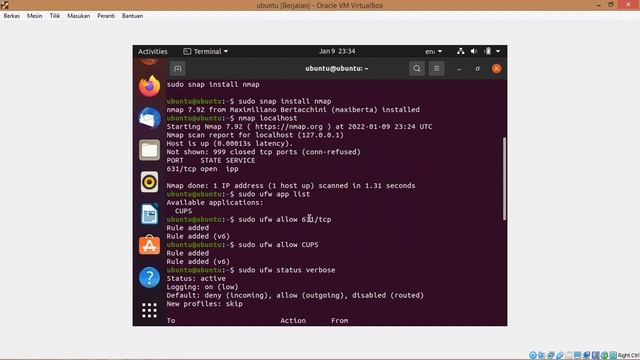 Sistem Keamanan Ubuntu Linux Tool UFW смотреть онлайн