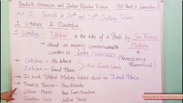 Utopia and Dystopia in English Literature/British American and Indian Popular Fiction/DystopianNove смотреть онлайн