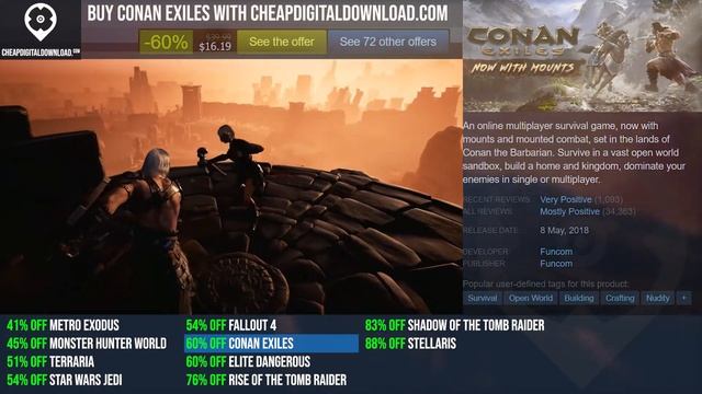 Best Sales for the Top Exploration Games (PC, PS4, Xbox One) смотреть онлайн