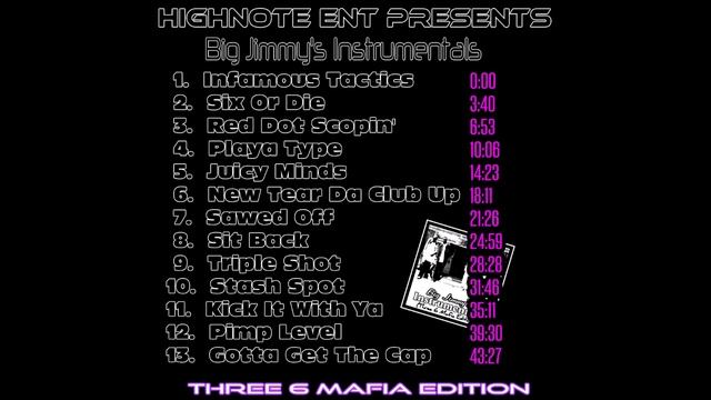 Big Jimmy's Instrumentals Full Mixtape (Three 6 Mafia Edition) **FREE** 13 BEATS смотреть онлайн