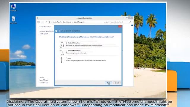 How to use Speech Recognition in Windows® 8 смотреть онлайн