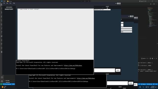 LiveShareIDE ( multi-client testing ) смотреть онлайн