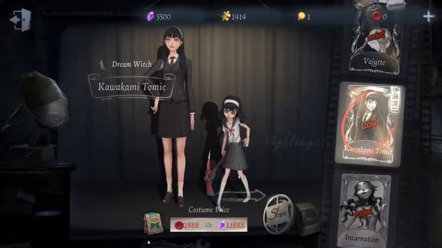 Costume Dream Witch "Kawakami Tomie" - Identity V смотреть онлайн