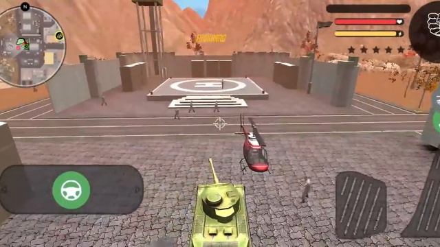 Immortal Tornado Hero Vegas Crime Vice Mafia | Helicopter + Tank | Android Gameplay