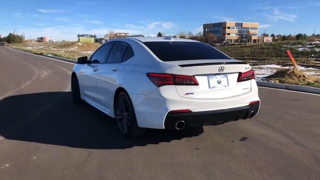 2018 Acura TLX 3.5L V6 Walk Around смотреть онлайн