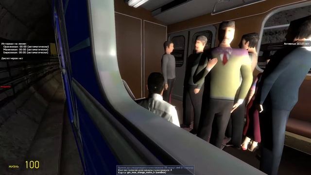 Garry s Mod Metrostroi Поездка На Поезде 81-714 В Нижегородской Окраске смотреть онлайн