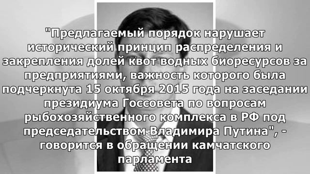 Депутаты Камчатки просят Думу и Минсельхоз изменить концепцию проекта о крабовых аукционах смотреть онлайн