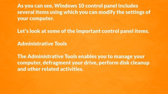 Windows 10 Fundamentals - Working with Control Panel - Part 1 смотреть онлайн