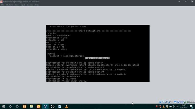 Konfigurasi SAMBA Server pada debian 8 смотреть онлайн