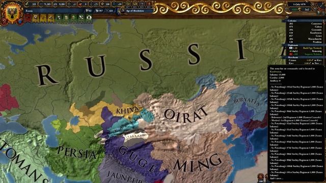 Europa Universalis IV :Third Rome Russia 46 смотреть онлайн