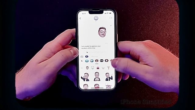 Can You Send Memoji Stickers смотреть онлайн