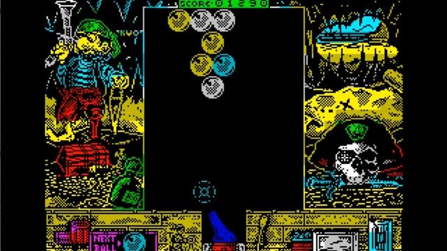 Cannon Bubble - Sinclair ZX Spectrum +3 - Fuse 1.5.7 emulator смотреть онлайн