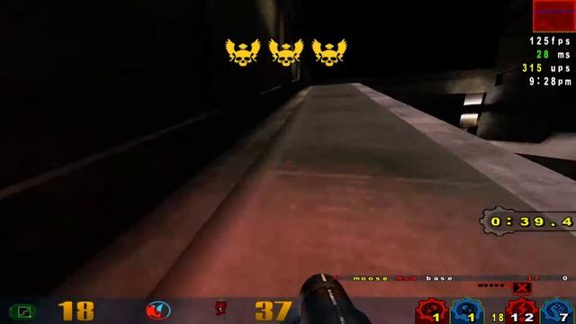 Quake 3 Threewave - Moose attacks смотреть онлайн