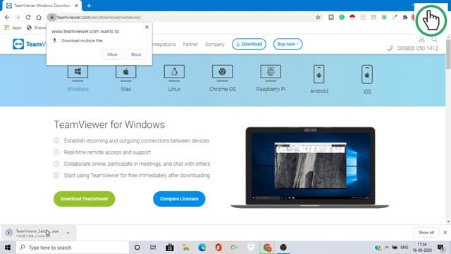 How to Download & Install Team viewer for Windows 8/8.2/10 смотреть онлайн