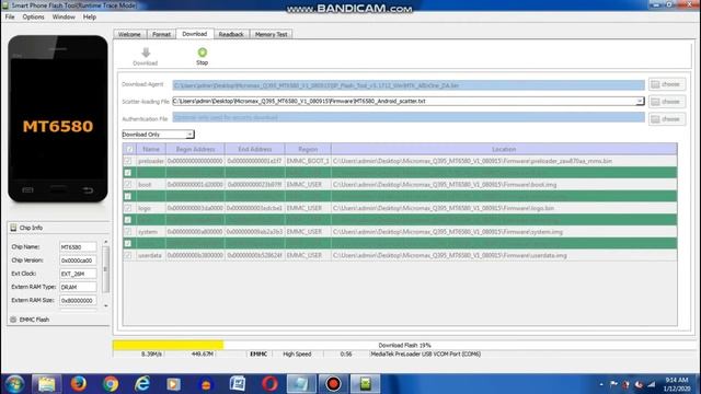 How to Flash Micromax Q395 smart phone using SP Flash Tool. смотреть онлайн
