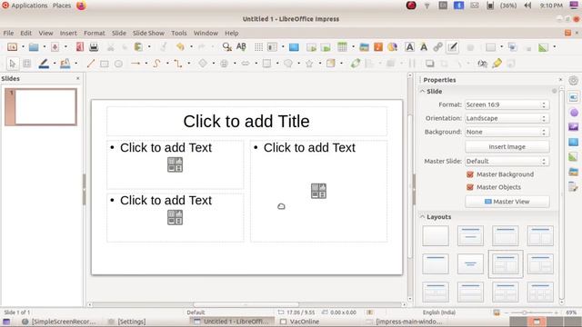LibreOffice Impress Intro смотреть онлайн