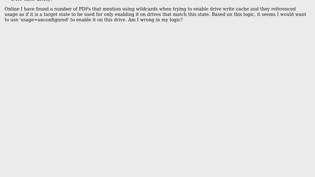 DevOps & SysAdmins: Enabling drive write cache using Smart Storage Admin CLI смотреть онлайн