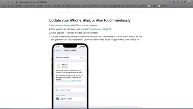 MS23 - How to Update your iPhone, iPad Device смотреть онлайн