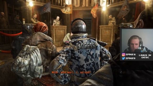FIGHTING A BEAR!!! - METRO LAST LIGHT FINALE BAD ENDING AND GOOD ENDING смотреть онлайн