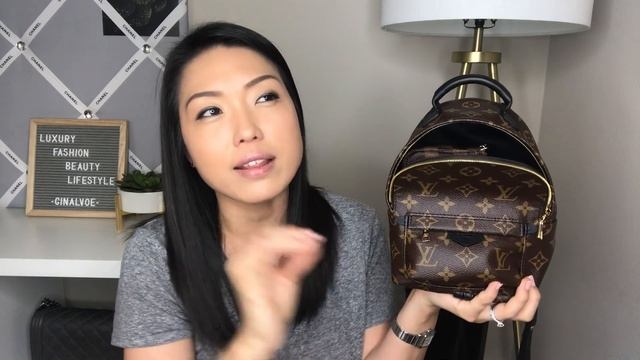 LOUIS VUITTON PALM SPRINGS MINI FULL REVIEW | Best Way To Shorten Straps, WIMB, Mod Shots | GINALVO смотреть онлайн