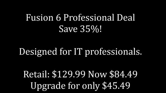 VMware Fusion 6 Professional Promo Code 2014 смотреть онлайн