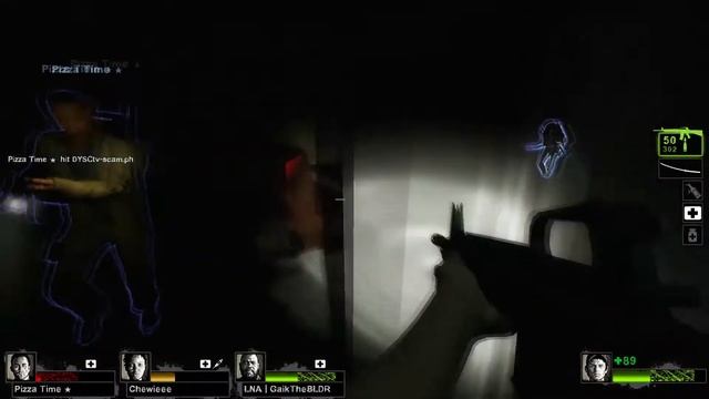 🧟 PIPE BOMB Vs TEAM - Left 4 Dead 2 ADVANCED DIFFICULTY Part 2 🧟