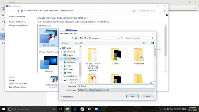 How To Make Your Own Theme For Windows смотреть онлайн