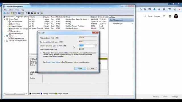 HDD partition increase or decrease windows 7 смотреть онлайн