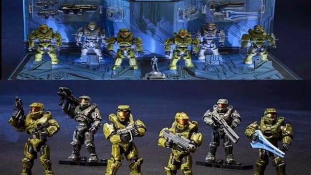New Set 2020 Halo Infinite Master Chief Collection Halo Mega Construx смотреть онлайн