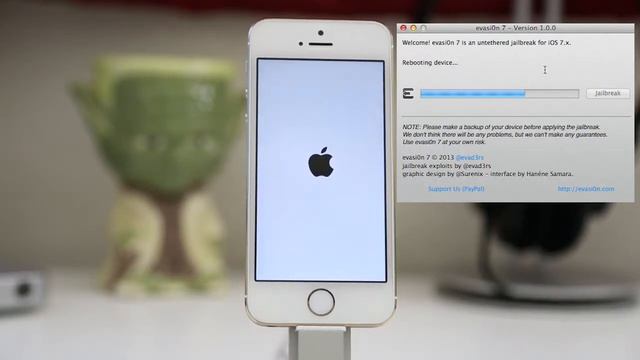 Jailbreak iOS 7 Untethered With Evasi0n 7 смотреть онлайн