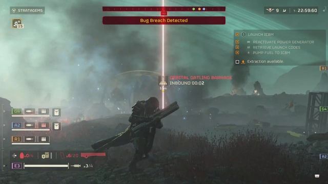 HELLDIVERS 2 Hell Diver Difficulty Rank 9 Gameplay смотреть онлайн