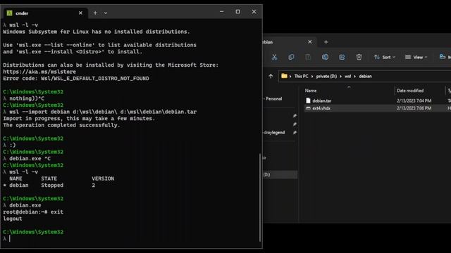04 unregister export import switch linux distribution смотреть онлайн