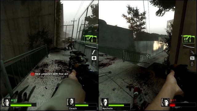 Left 4 Dead 2 Walkthrough - Split Screen Mod Part 3 - Gun Store смотреть онлайн