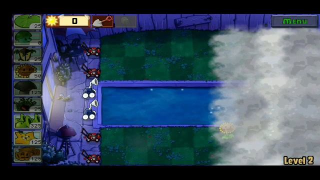 plants vs zombies (adventure fog) gameplay level 1,2 смотреть онлайн