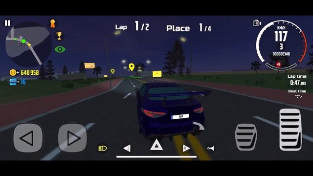 RACING IN THE NIGHT CITY🔥👮♀️🥷| Car Simulator 2 | Games Hunter | Car Games Android Gameplay смотреть онлайн