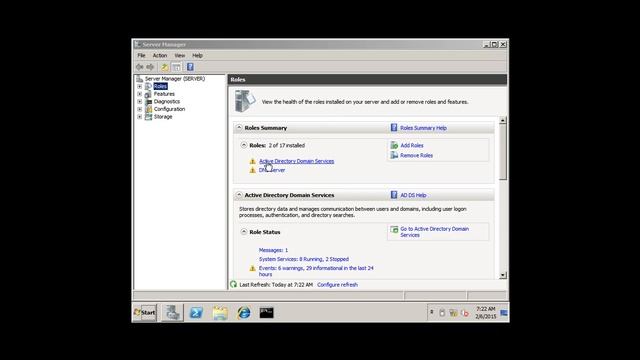 Installation, ADDS, DNS, DHCP, HTTP, FTP in Server 2008 смотреть онлайн