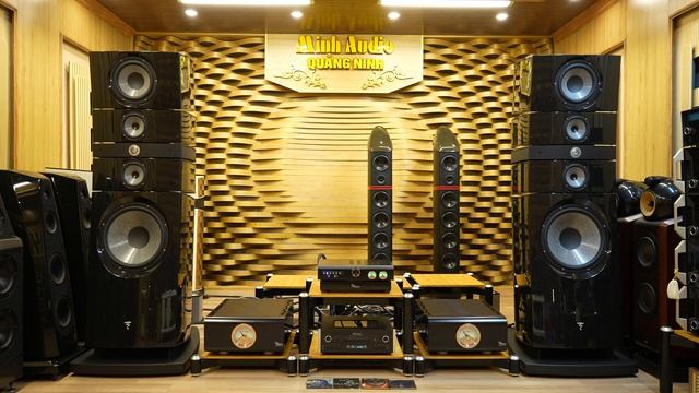 Test Bộ Siêu Loa Focal Grande Utopia EM EVO Với Bộ Dan Dagosino Progression M550 Pre Progression.